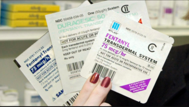 Fentanyl transdermal patches used for chronic pain management