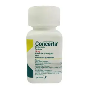 Concerta extended-release methylphenidate tablets for ADHD treatment and focus support