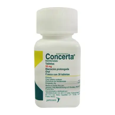 Concerta extended-release methylphenidate tablets for ADHD treatment and focus support