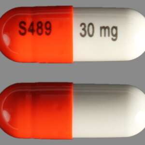 Vyvanse medication capsules packaging