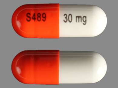Vyvanse medication capsules packaging